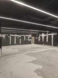 ชุดงานกระจกเงาสตูห้องซ้อมเต้น